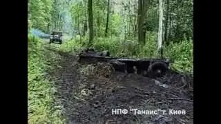 Найден взорванный танк Т-34/76. Киевская область