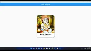 This hover animation created on flutter.