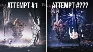 Radiant Pure Vessel - First VS Last attempt [Hollow Knight] [PV]