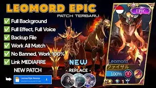 Script Skin Leomord Epic Revamp No Password | Full Effect And Voice Patch Terbaru