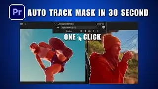 How to Auto Track Mask in Premiere Pro 2026 -  Automatically Motion Tracking Premiere Pro