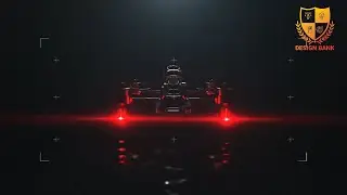 ID #1408 - Drone Logo Animation Intro Reveal - Design Bank Logo Animation