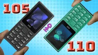 HMD 105 vs HMD 110 feature phone comparison under ₹1199/-