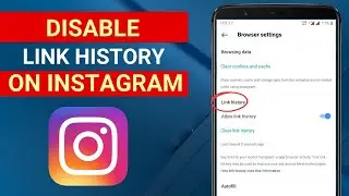 How To Disable Link History On Instagram | NEW UPDATE (2024)