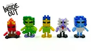 Plus-Plus Inside Out Characters