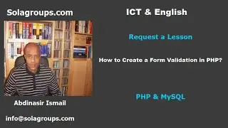 How to Create a Form Validation in PHP?