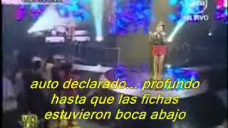 Yo Soy AMY WINEHOUSE (Peru) Subtitulos al español 15/5/12