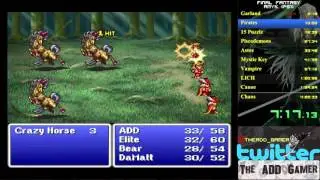 FF1 PSX ANY % PB 3:31:44 3rd Place World Record