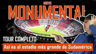 Tour por el Nuevo estadio de River - Remodelación, así quedó - NIVEL EUROPEO