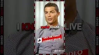 Cristiano Ronaldo: I Live with Criticism