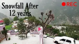 Snowfall after 12 years ।। Winters ।।