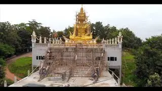 Wat Phra That Doi Saket by drone Thailand Chiang Mai #mavicair #drone