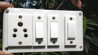 1 socket 2 switch 1 fuse connection | 2 button 1 socket 1 fuse connection