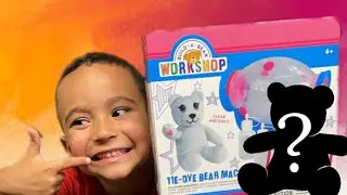 4 Year Old Builds A Bear!