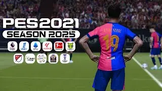 PES 2021 PATCH 2025 NEW UPDATE (Download & Install)