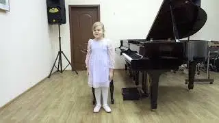 Выступление учащейся I класса МБУДО ДШИ№14 Скобликовой Ольги класс преподавателя Вдовенко И.В.