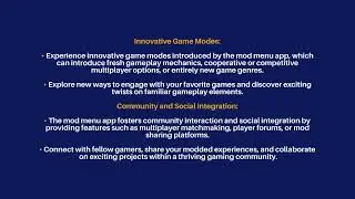 Revolutionize Your Gameplay: Mod Menu App's Innovative Features