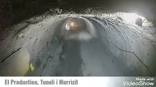 Pamje nga tuneli i Murrizit, Rruga e Arbrit 28 dhjetor 2021