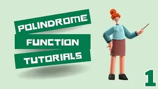 TUTORIAL MEMBUAT FUNCTION POLINDROME | NYONTEK DEH | LOGIKA DEH BAGIAN 1
