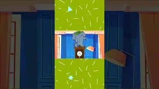 Hickory Dickory Dock - Elephant  #shorts #kidssong #nurseryrhymes #toddlers #babysongs #elephant