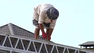 Репортаж сделанный КТРК, о Строительстве из ЛСТК ( легкие стальные тонкостенные конструкции )