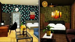 Building SCI-FI & COZY FORREST ROOMS In Motel Manager Simulator!