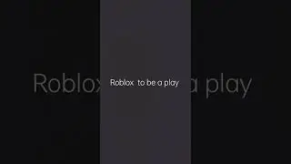 Roblox play