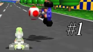 The Power of the Rubber Band | Wii Suck 64- Part 1 (Mushroom Cup)