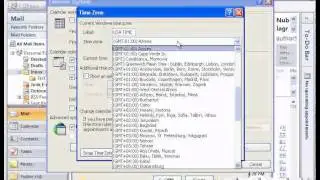 How to Change the Time Zone Formats in Outlook 2010!!