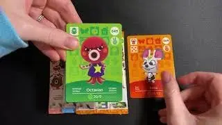 Animal Crossing Amiibo Cards! Series 1 2 3 4