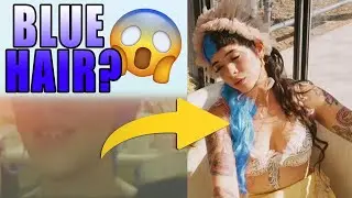 Melanie Martinez DYES Their Hair Blue? | Melanie Martinez News