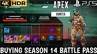 Apex Season 14 Battle Pass | Apex Legends Season 14 Battle Pass |Apex Hunted Battle Pass All Rewards