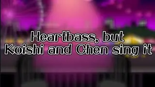 Heartbass (Restamped), but Koishi and Chen sing it - FNF Covers (Valentine's Day Special)