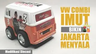 Modifikasi VW Combi Imut-Imut Bikin Jakarta Menyala