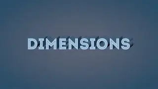 Dimensions - A Short Animated Film