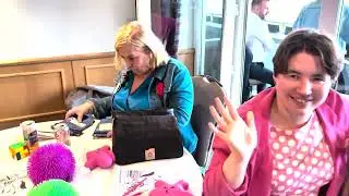 Haydock visit with Autism in Racing - our suite