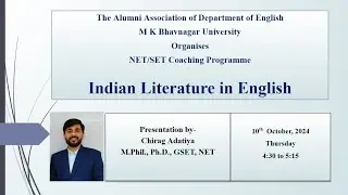 Indian Literature in the English