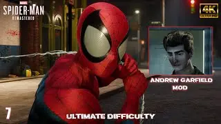 Ultimate Spider-Man Andrew Garfield Face Part 7 [ Spider-Man PC MOD ]