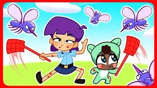 Mosquito, Go Away! 🦟 Oh, It's itchy! 🦟 How to Sort Trash ♻ Educational Cartoons for Kids