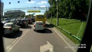 Выделенка на Волоколамском шоссе