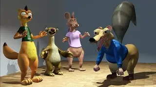 Ice Age : Scrat screams multiple times ( Funny Animated Short! )