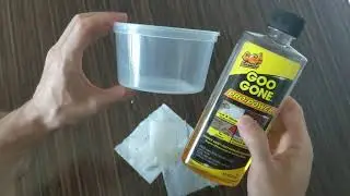 How to remove labels using Goo Gone Pro Power