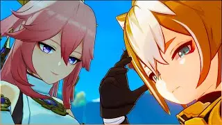 Poor Gorou has PTSD because of Yae Miko | Genshin Impact 4.5 Event