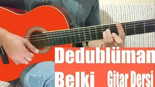 Dedublüman - Maybe Guitar Lesson