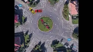 Giratoriul si misterele lui - tamponare in sens.