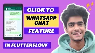 Implement Click To Whatsapp Chat Feature In FlutterFlow