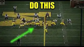 Michigan Offensive Coordinator/OL Coach Sherrone Moore - Power & Counter Schemes & Gallop Technique