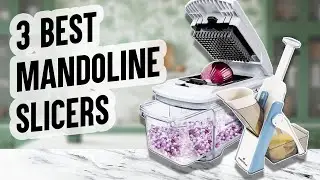 3 BEST Mandoline Slicer | Mandoline Vegetable Slicer, Vegetable Chopper & Mandoline Slicer