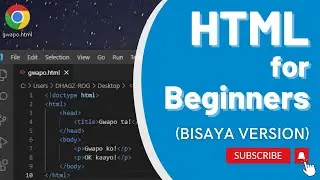 HTML for Beginners (Bisaya Version)