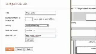 16 Adding a list of Links to Your Blog